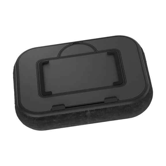 Lightweight Laptop Tray With Soft Base And Foldable Panel For Working On Bed Or Sofa