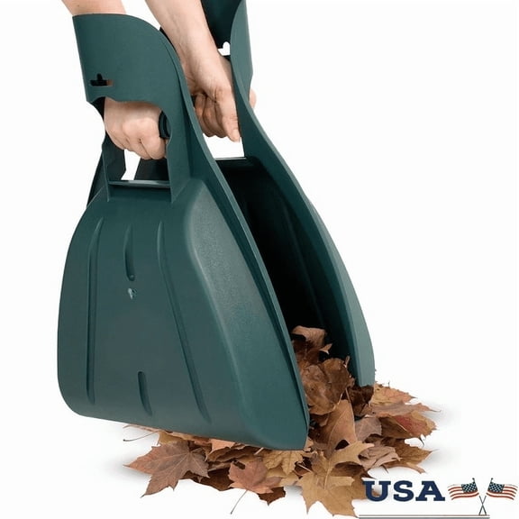 Lightweight Leaf Scoops Hand Rakes Easy Yard Work W/ Wrist Guards All Ages New