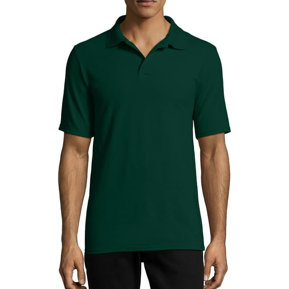 Hanes Men's X-Temp Short Sleeve Pique Polo Shirt