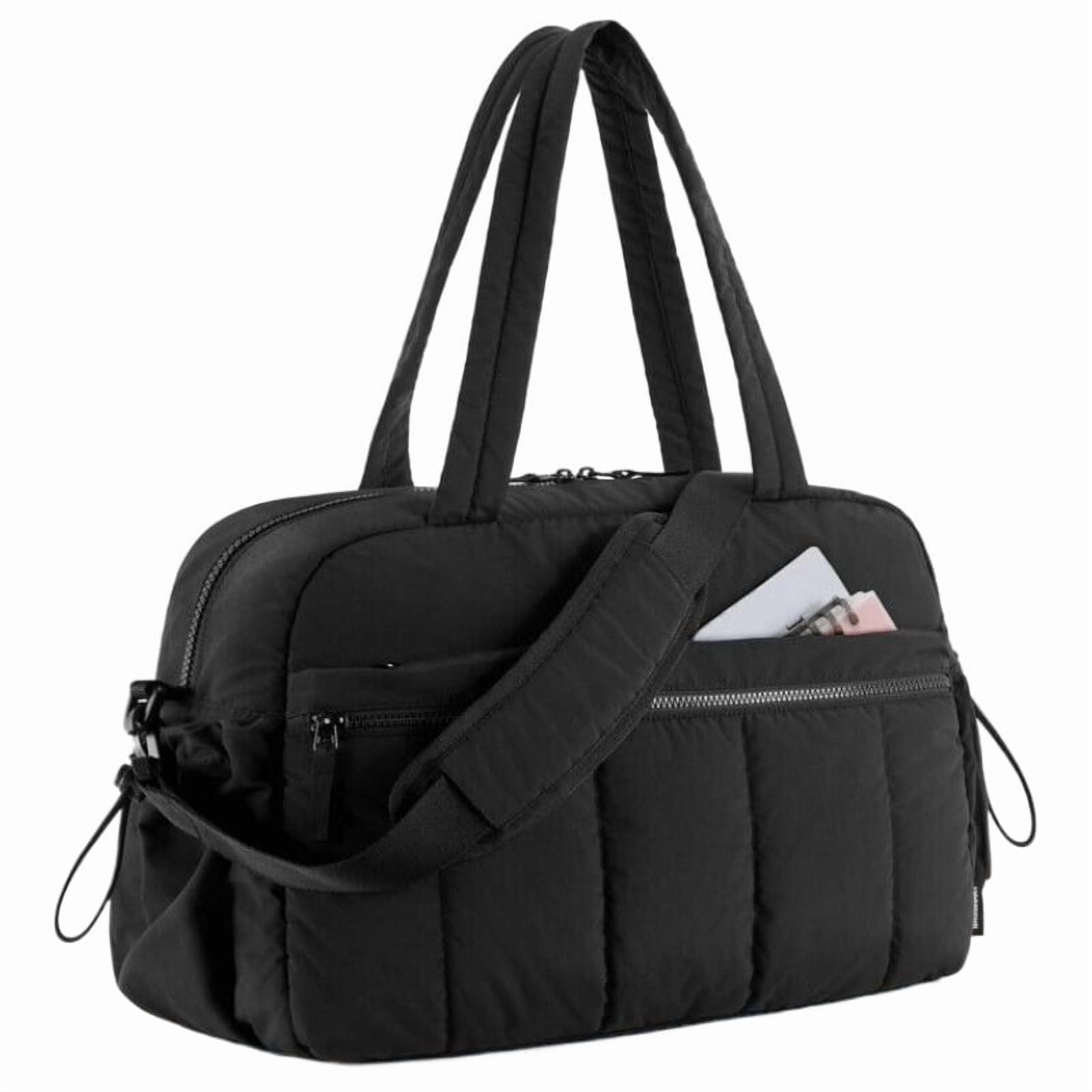 Lightweight Luggage Bag Dry Wet Separation Travel Duffel Bag Gym Bag ...