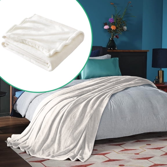 Lightweight Luxury Flannel Blanket Warm Plush Blanket Sofa Bed Blanket Cuddle,Household Goods,Portable,Indoor Use,High Quality,Practical for Daily Use