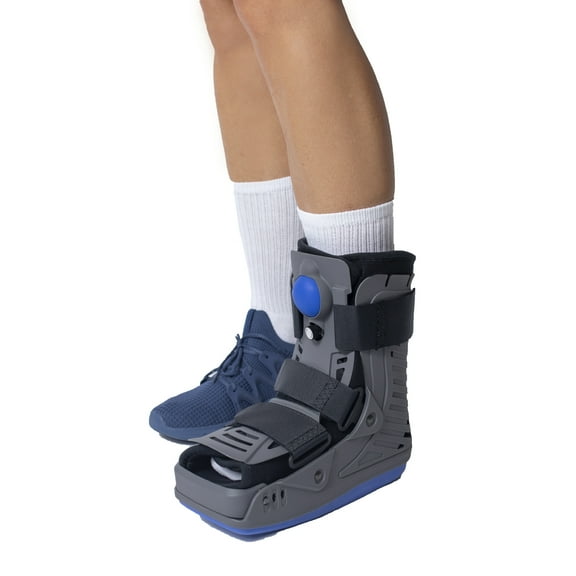 Lightweight Medical Full Shell Walking Boot With Air Pump - Short By Brace Direct