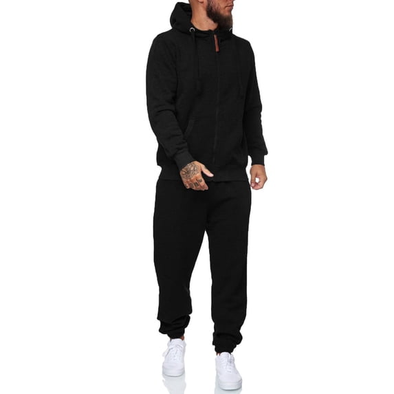 Lightweight Men's Workout Sets Moisture-Wicking Jogging Outfits 2-Piece