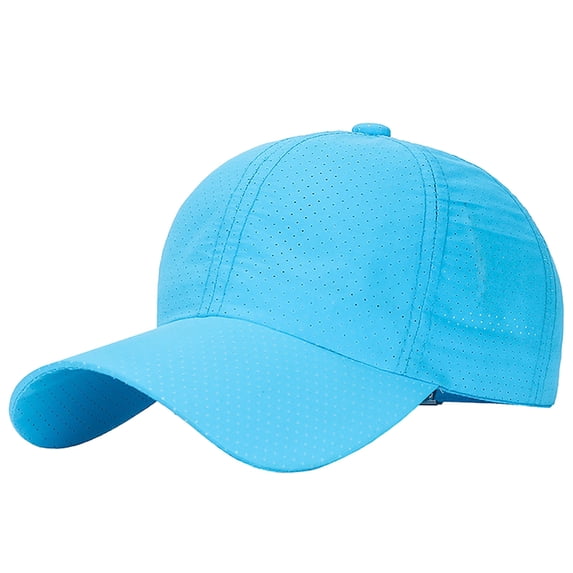 Lightweight Mesh Baseball Cap Adjustable Breathable Quick Drying Sports Running Trucker Hats for Boys Girls