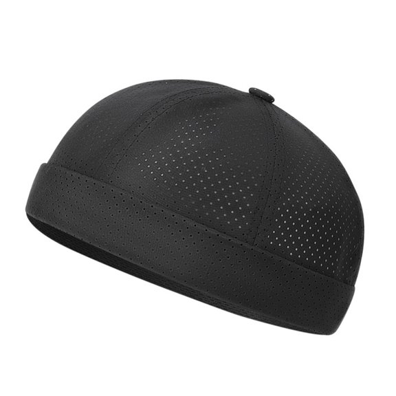 Lightweight Mesh Cap Quick Dry Technology Adjustable Design Casual Brimless Hat For Cycling Running