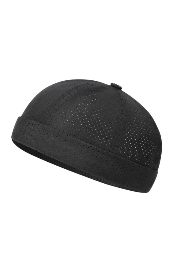 Lightweight Mesh Cap Quick Dry Technology Adjustable Design Casual Brimless Hat For Cycling Running