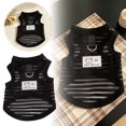 thumbnail image 1 of Lightweight Mesh Dog Tank Top with Leash Ring, Breathable Summer Pet Clothes for Small Breeds, Stretchy Sleeveless Puppy Vest, Cute Bear Print Pet Outfit for Daily Walks & Outdoor, 1 of 6