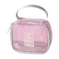 thumbnail image 1 of Lightweight Mesh Makeup Bag Travel Cosmetic Organizer with Zipper for Women and Girls - Portable Toiletry Storage Solution, 1 of 6