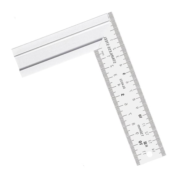 Lightweight Metal Engineering Square For Professional Woodworking And Building