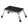 thumbnail image 1 of Lightweight Metal Step Ladder Stool with Folding Design Easy to Store Transport Perfect for Kitchen Bathroom Use, 1 of 8