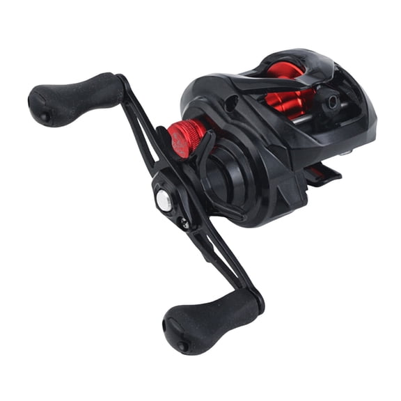 Lightweight Micro Baitcaster 7.2:1 High-Speed Predator Casting Fishing Reel DC Smart Electronic Brake with Sound and Castings Alarm for Bass Multi-Species Fish (Right)