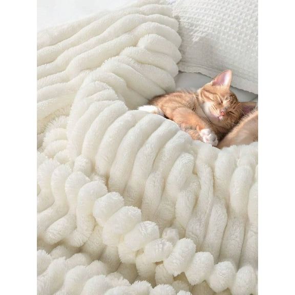 Lightweight Microplush Ultra Soft Warm Blanket - Versatile for Bed, Sofa, Camping & Travel