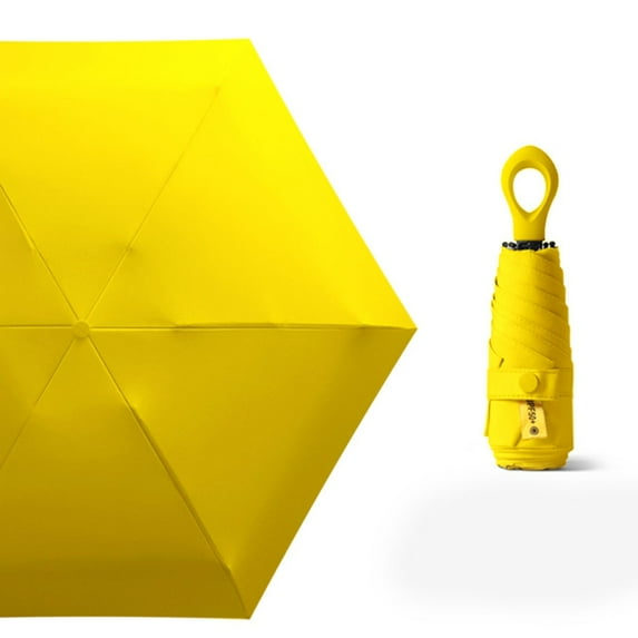 Lightweight Mini Foldable Rain Umbrella Traveling Size Sun Umbrella for Outdoor Use Sun Protections