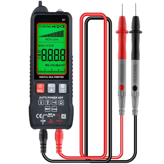 Lightweight Miniature Digital Multimeter for Electrical Testing Applications Perfect for Home & Professional Use