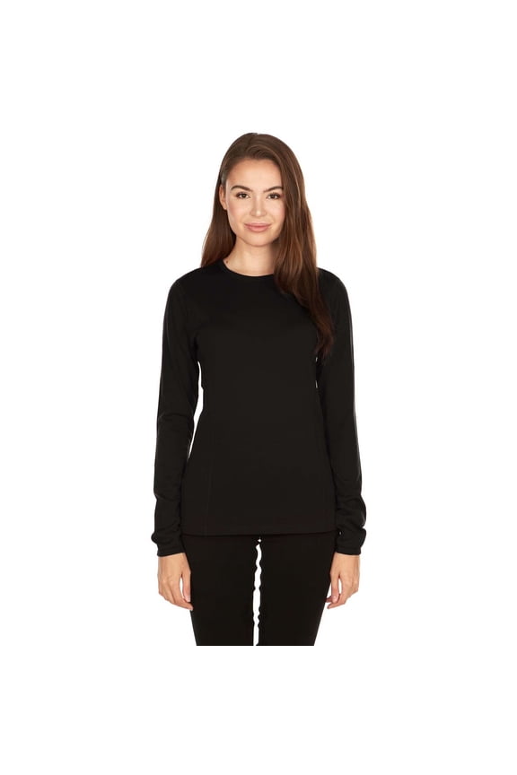 Lightweight Women's Wool Crew Top - 100% Merino Wool