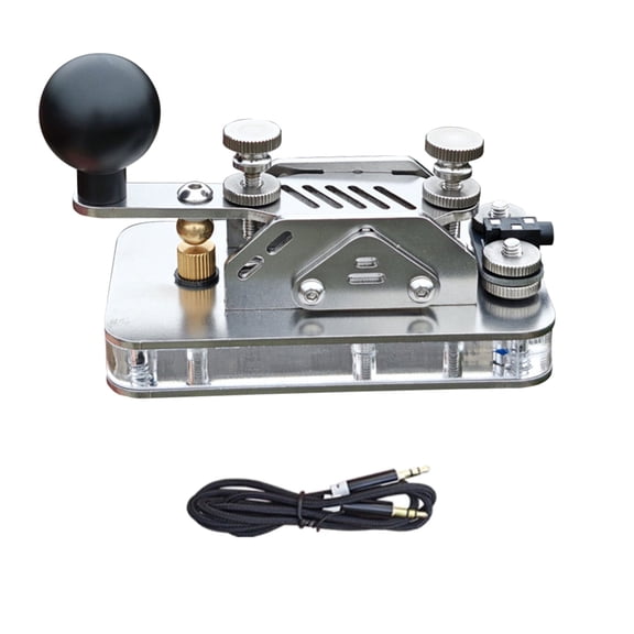 Lightweight Morse Code Telegraph Key for Accurate Learning and Use in Communication Morse Code Keyer