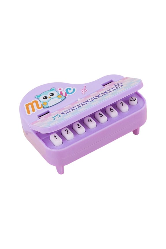 Lightweight Musical Toy Keychain Accessory Sturdy Backpack Piano Charm For Entertainment On The Go