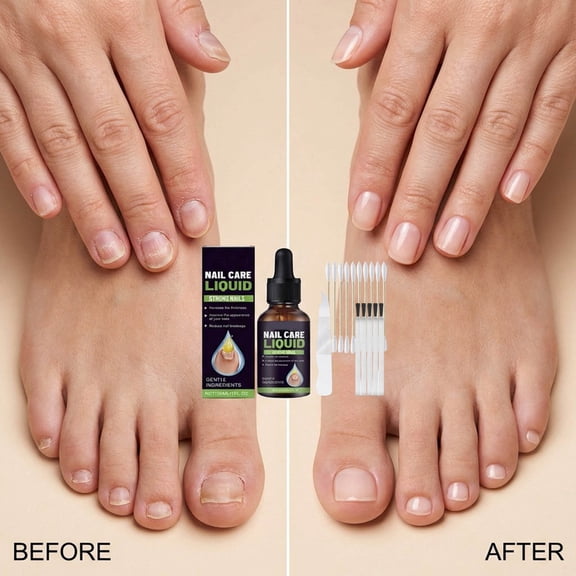 Lightweight Nail Care Solution for Daily Protection, Gently Adheres to Nails for Natural and Healthy Shine 1 oz