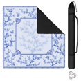 Informal Table Service Lightweight Noise Reduction Mahjong Mat 31.5 by 31.5 Inch, Non-Slip ...