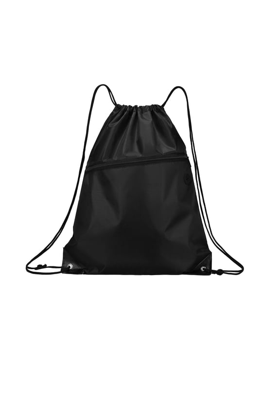 Lightweight Nylon Drawstring Backpack for Sports, Travel & Beach | Foldable, Durable, Versatile Gym Bag with Custom Printing Option
