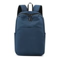 thumbnail image 1 of Lightweight Nylon Solid Color Backpack for Men – 33x22x11cm Multi-Compartment Travel Bag with Breathable Honeycomb Straps, Water-Resistant Design for Hiking/Gym/Camping, 1 of 5