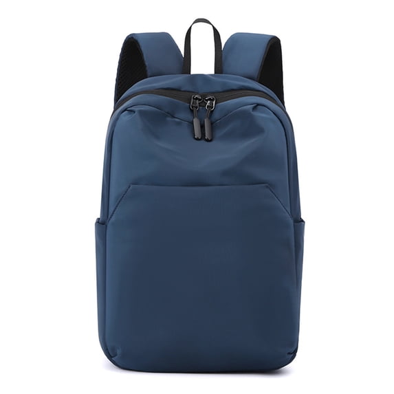 Lightweight Nylon Solid Color Backpack for Men – 33x22x11cm Multi-Compartment Travel Bag with Breathable Honeycomb Straps, Water-Resistant Design for Hiking/Gym/Camping