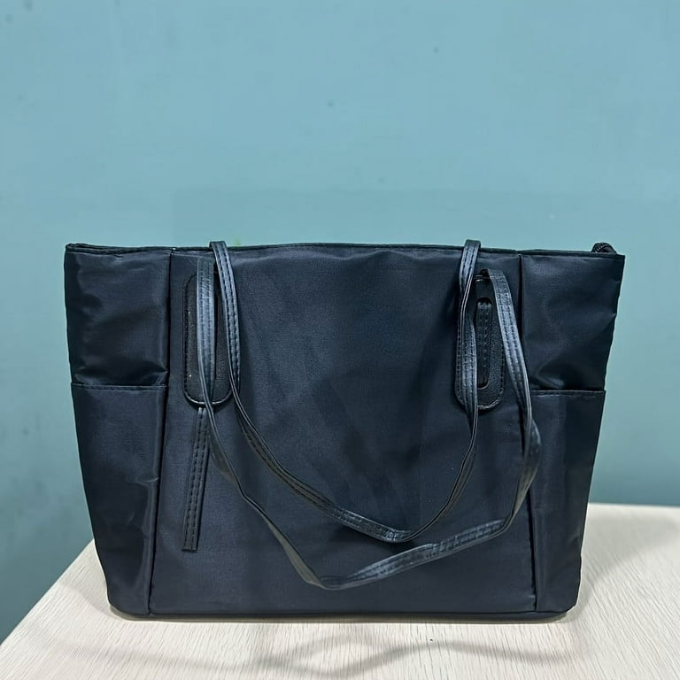Lightweight Nylon Tote Bag Large Capacity Shoulder Bag Simple Handbags For Travel Shopping Walmart