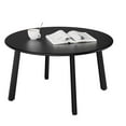 thumbnail image 1 of Lightweight Outdoor Table, Sturdy Round Metal End Table, Ideal for Patio, Garden, Yard, Living Room, Balcony, Black, 1 of 6
