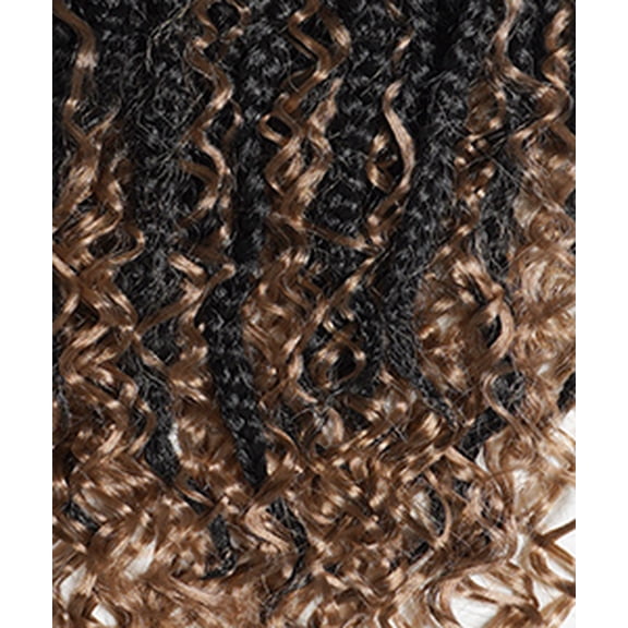 Lightweight Outre Crochet Braids X with Pression Twisted Up 10X Boho Box 12" | Typpkmm