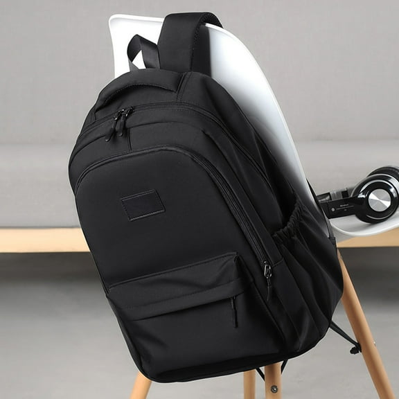 Lightweight Oxford Cloth Laptop Backpack with Padded Straps for College Travel and Daily Use