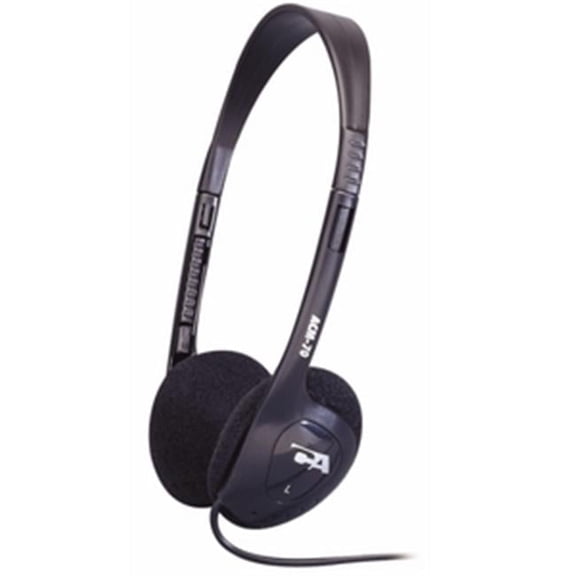Lightweight PC-Audio Stereo Headphone Cable Stereo 3.5 mm Stereo Plug Over-the-head
