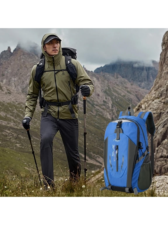 Lightweight Packable Hiking Backpack 30L - Foldable Travel Daypack for Women Men, Tear and Water Resistant Nylon, Backpack for Camping, Hiking, Travel, School, and Outdoor Adventures