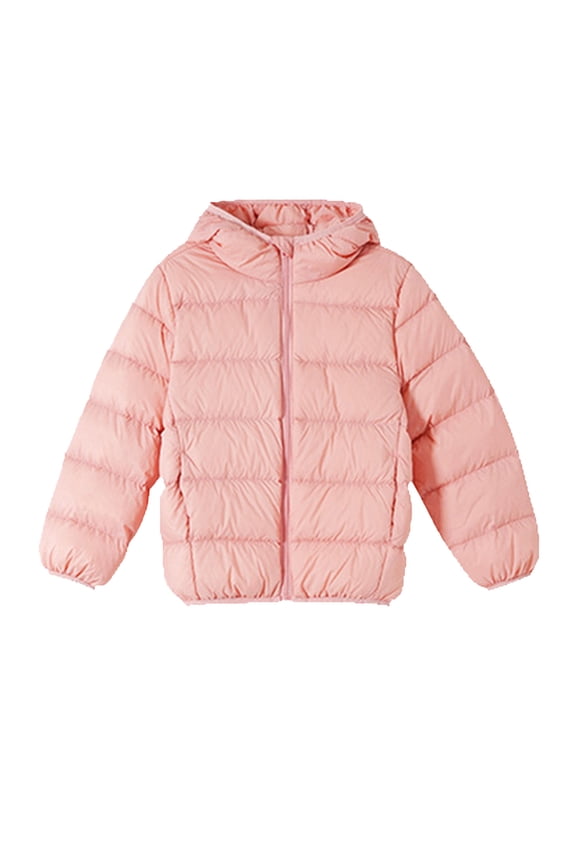 Lightweight Packable Hooded Jacket for Girls and Toddlers - for All Seasons