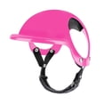 thumbnail image 1 of Lightweight Pet Protective Breathable Foam Padded Headgear Adjustable Ear Cutout Safety Head Cover for Extra Small Dog Cat Riding Training Outdoor Walks Hot Pink - M, 1 of 4