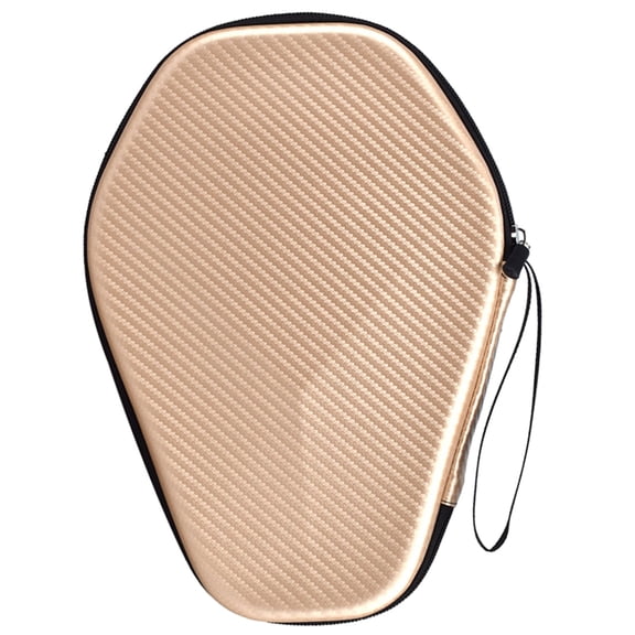 Lightweight Pingpong Paddle Bag Case Portable Table Tennis Racket Bag Hexagonal Zipper Handbag Easy to Carry