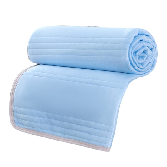 Lightweight Pink Microfiber Comforter for All Seasons, Soft Breathable Bedding Blanket, Twin/Full Size, Easy Care, Hypoallergenic Design
