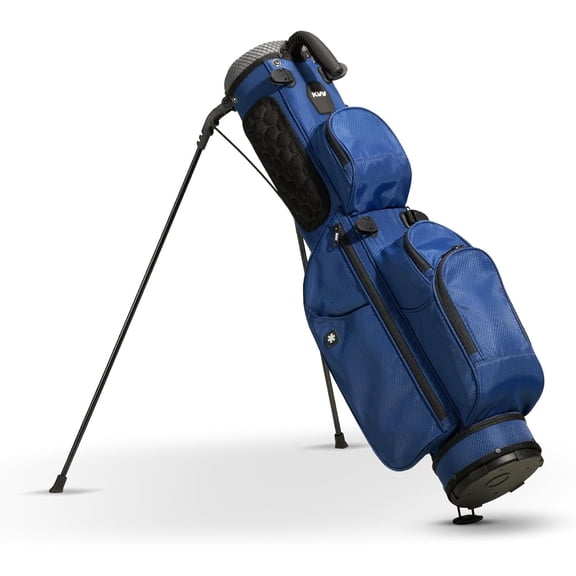 Lightweight Pitch and Putt Golf Bag with Stand, Adjustable Dual Straps, Golf Stand Bag for Extra Storage in a Smaller Size