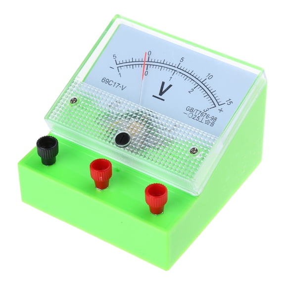 Lightweight Plastic Ammeter Voltmeter for High School Students Easy to use