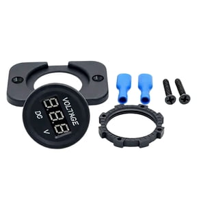 Lightweight Plastic Digital Voltages Display Meter Car Voltmeter For 12V And 24V Vehicle Applications