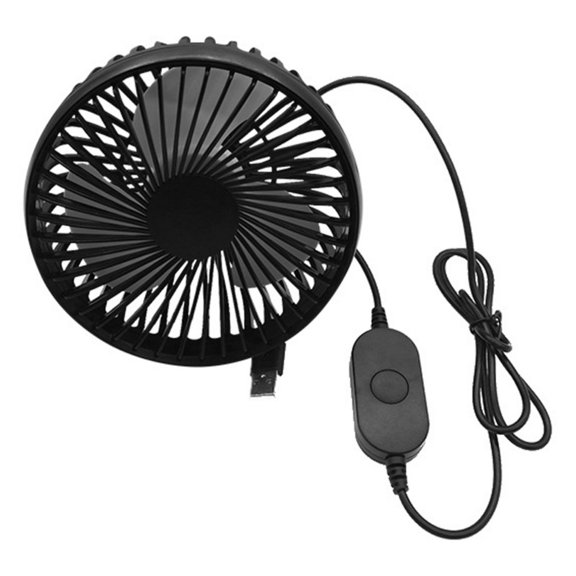 Lightweight Plastic USB Fan With 5V Input And 3 Speed Option For Car Trucks And SUVs and Desk Fan