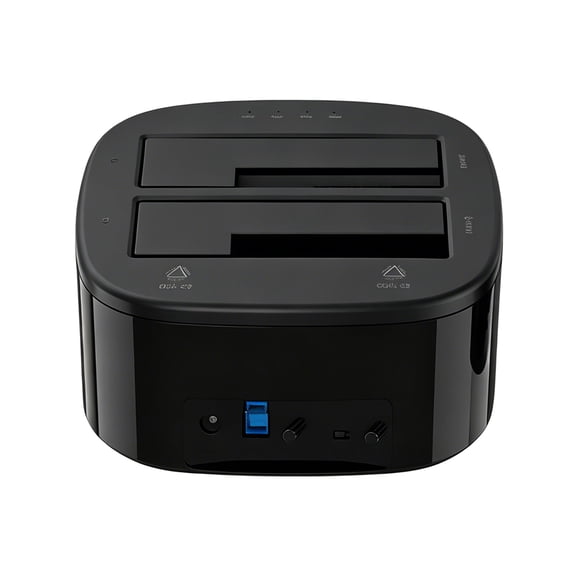 Lightweight Plastics SSD Dock With Ventilation Holes Hard Drive Docking Station For Long Time Data Management