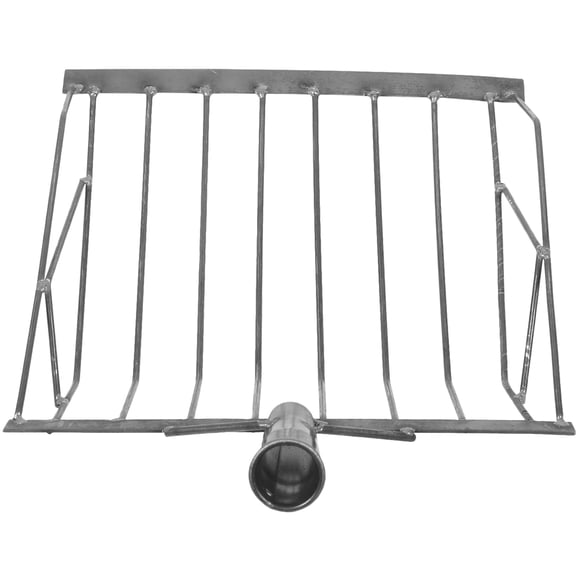 Lightweight Plated Silver Multi-Purpose Soil Digging Tool for Garden and Farm Use