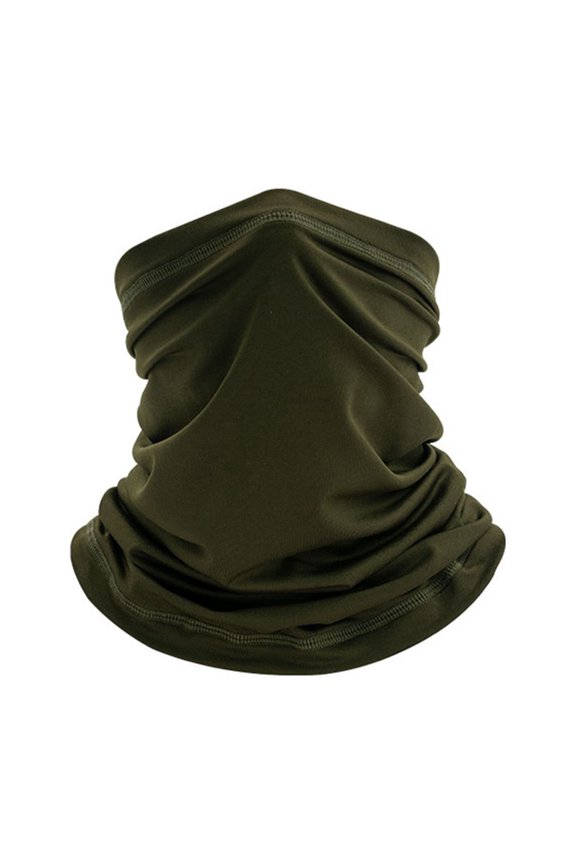 Lightweight Polyester Face Gaiter Sweat Wicking Windproof Sun Shield Breathable Mouth Nose Cover for All Outdoor Sports