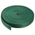 thumbnail image 1 of Lightweight Polypropylene Webbing Strap 1" 25 Yards Grass Green Strapping Band for Outdoor, 1 of 5