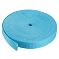 thumbnail image 1 of Lightweight Polypropylene Webbing Strap 1" 25 Yards Light Lake Blue Strapping Band for Outdoor, 1 of 5