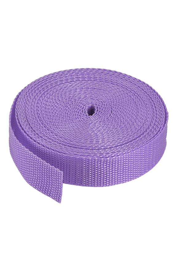 Lightweight Polypropylene Webbing Straps Strapping Band for Outdoor Violet