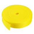 thumbnail image 1 of Uxcell Lightweight Polypropylene Webbing Straps Strapping Band for Outdoor Yellow, 1 of 5