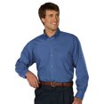 thumbnail image 1 of Men's Long Sleeve Soft Touch Poplin Shirt , 1295 , FRENCH BLUE , XXXXX-Large Tall, 1 of 1