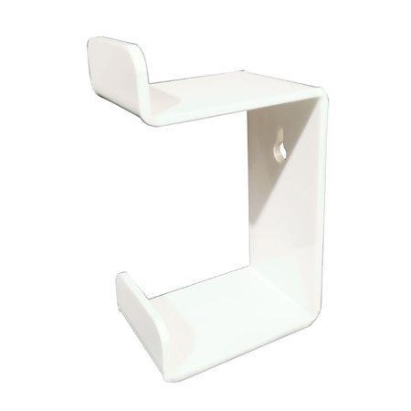 Lightweight Portable Acrylic Storage Shelves Headphone Wall Stand Shelf Speaker Mount Game Controller Rack Game Handle Wall Mount WHITE