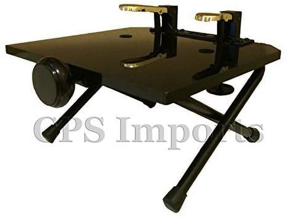 Lightweight Portable Adjustable Piano Pedal Extender Bench